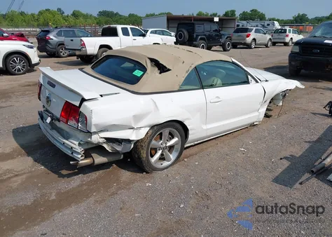 2007 Ford Mustang Gt from USA, damaged, VIN 1ZVHT85H875340529